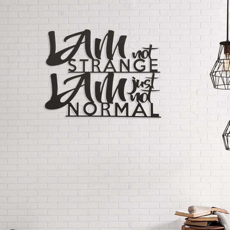 Maturi Word Art Wall Décor Wayfair.co.uk